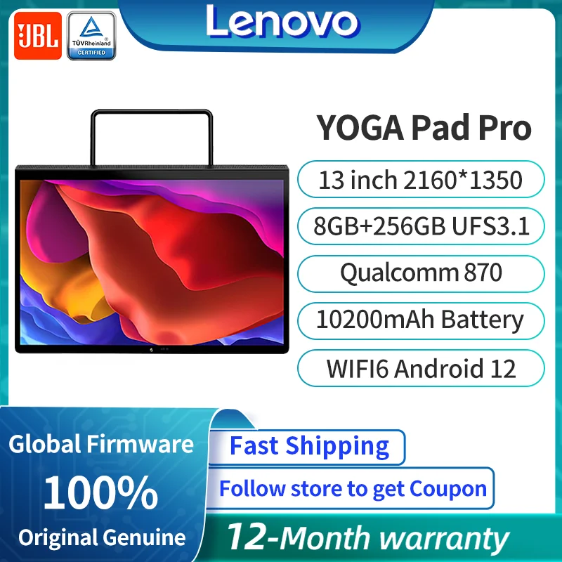 Lenovo Yoga Tab 11 256Go 8Go RAM
